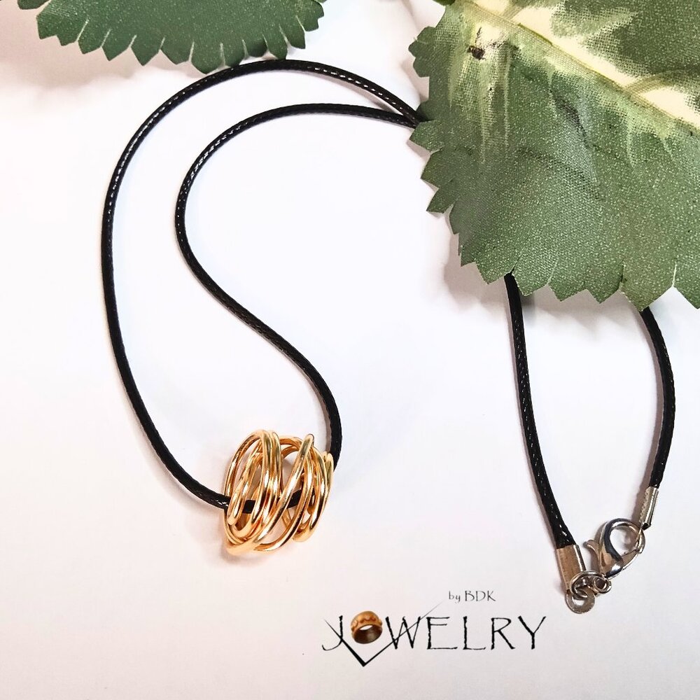 Wire Bead 20" Necklace